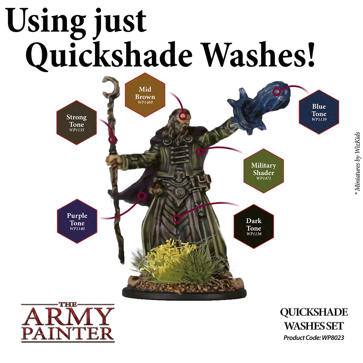 [アーミーペインター]　クイックシェイドウォッシュセット Warpaints Quickshade Washes Set by The Army Painter [並行輸入品] Amazon | [アーミーペインター] クイックシェイドウォッシュ